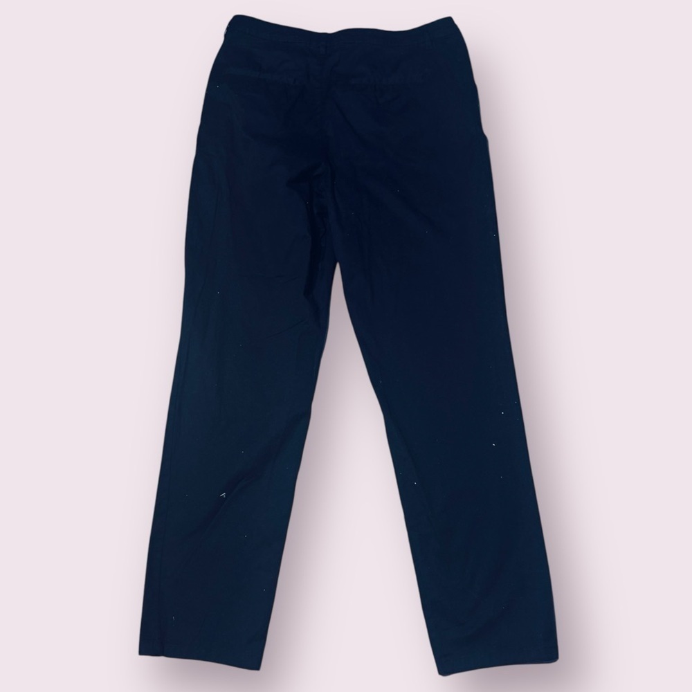 ASOS Black Cotton Chino Pants Size 8 straight leg minimalist style high rise